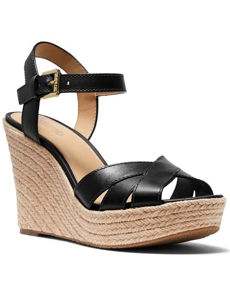 Michael Kors Suzette Espadrille Wedge Sandals 